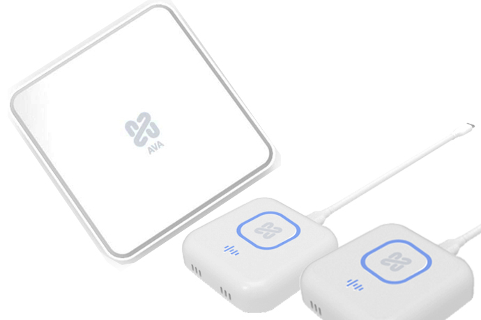 AVA A10 Lite 無線投影接收器+無線投影發射器x2
